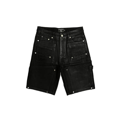 MIXED EMOTION WORKER WAX SHORTS