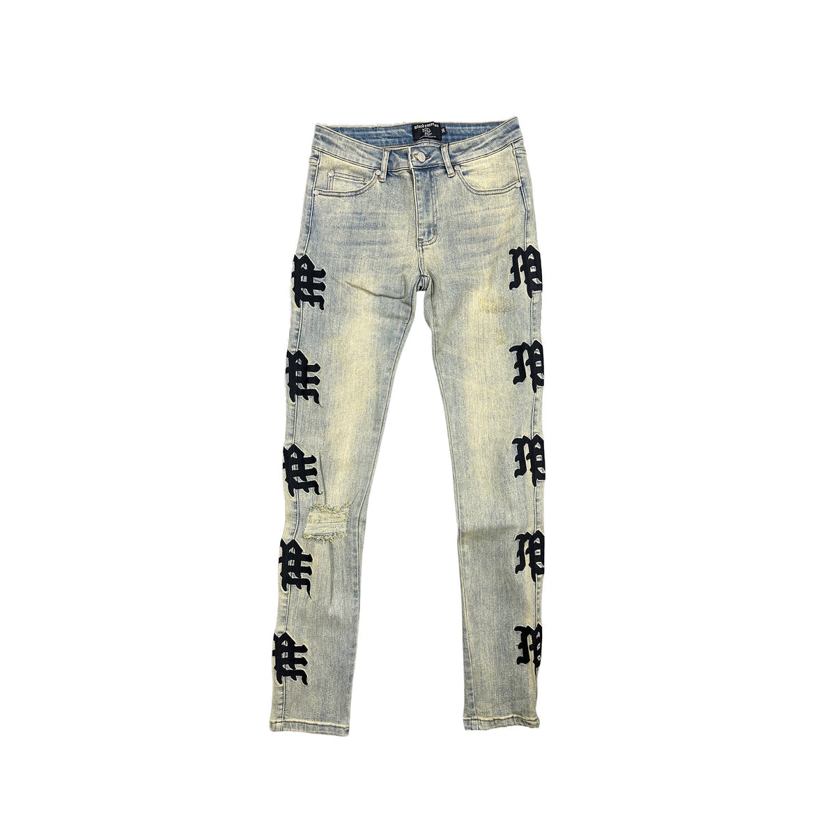 MIXED EMOTION DESERT MONOGRAM DENIM