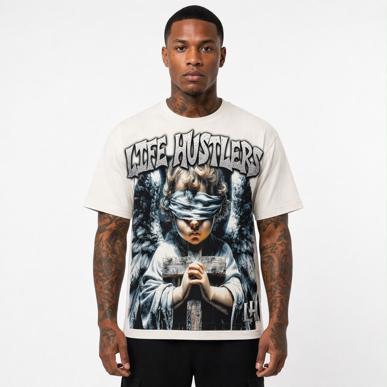 LIFE HUSTLERS WHITE PRAY