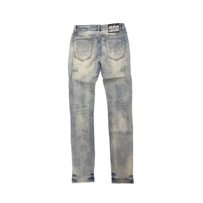 MIXED EMOTION BLUE “001” DENIM