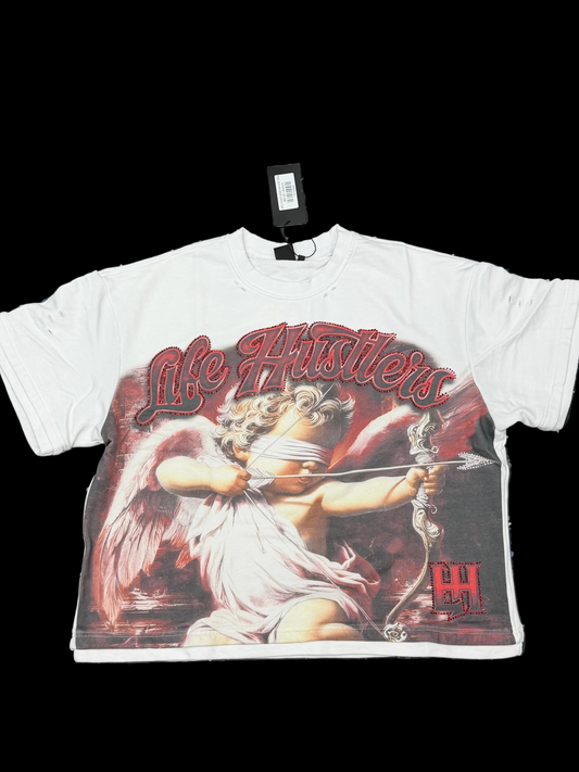 LIFE HUSTLERS WHITE RED