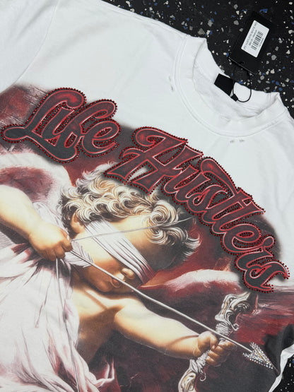 LIFE HUSTLERS WHITE RED
