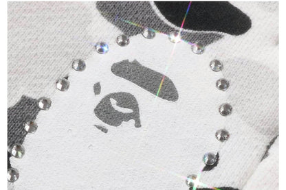 BAPE ABC Camo Crystal Stone Sweat Pants