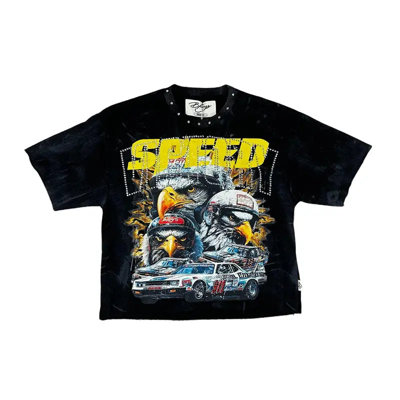KIDS SPEED VICTORY CROPPED SHIRT