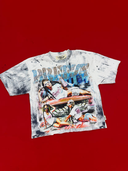 “Breezy” F-Terry Cropped T-Shirt