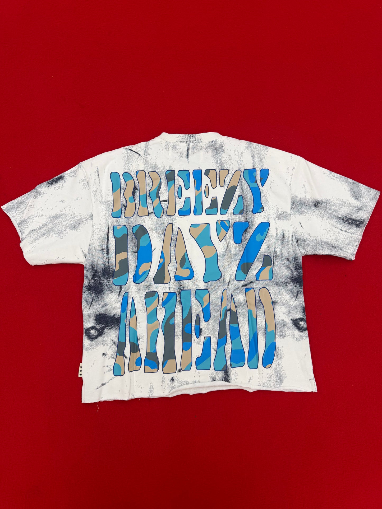 “Breezy” F-Terry Cropped T-Shirt
