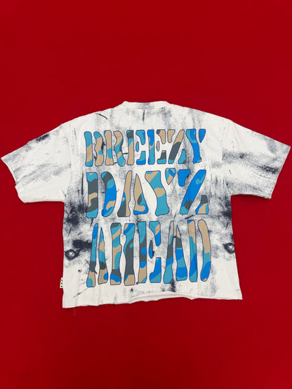 “Breezy” F-Terry Cropped T-Shirt