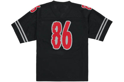 Supreme Reflective Football Jersey BLACK