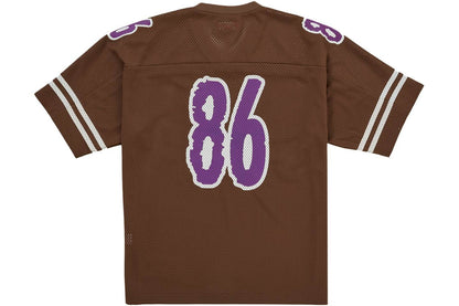 Supreme Reflective Football Jersey BROWN