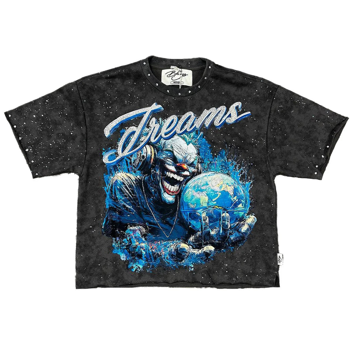 (Dreams Cropped Tee) BLUE