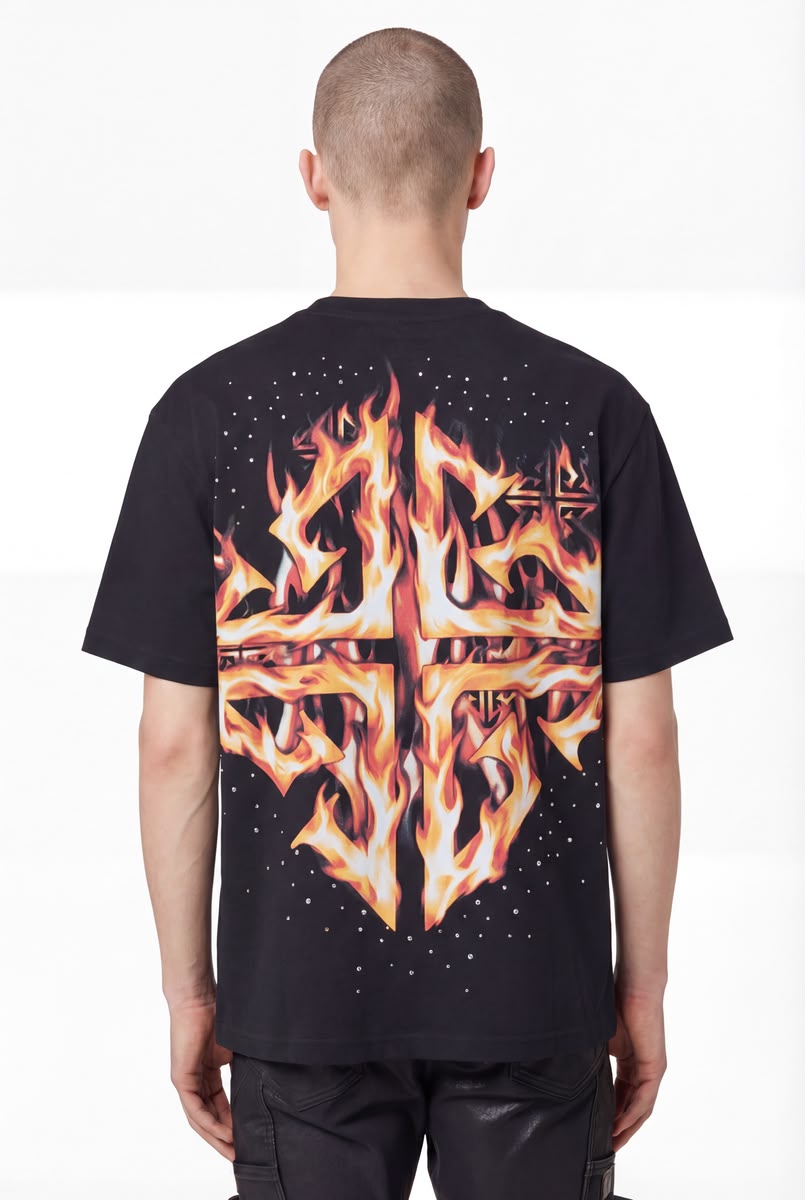 GUAPI Black Cyborg Tee
