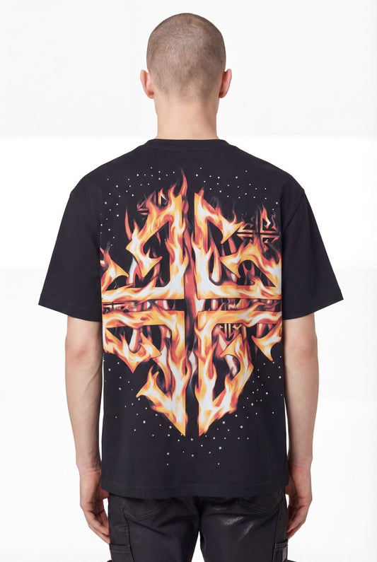 GUAPI Black Cyborg Tee