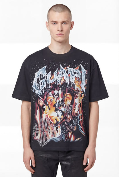 GUAPI Black Cyborg Tee