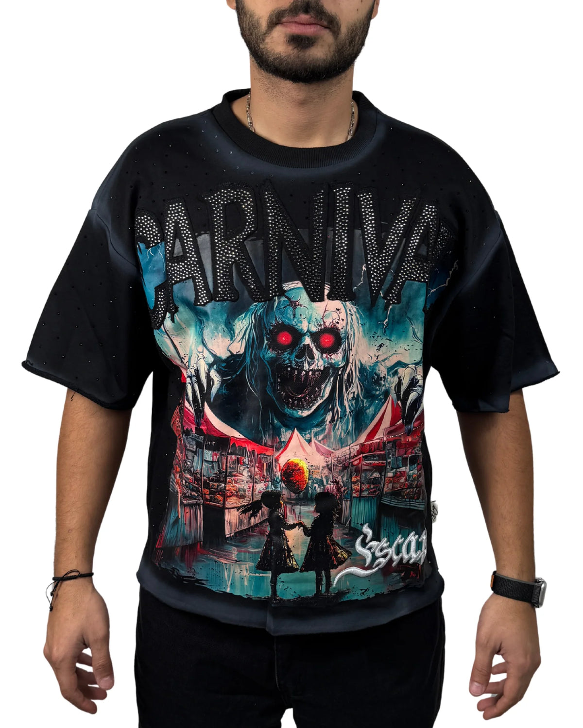 Mens Carnival Shirt black