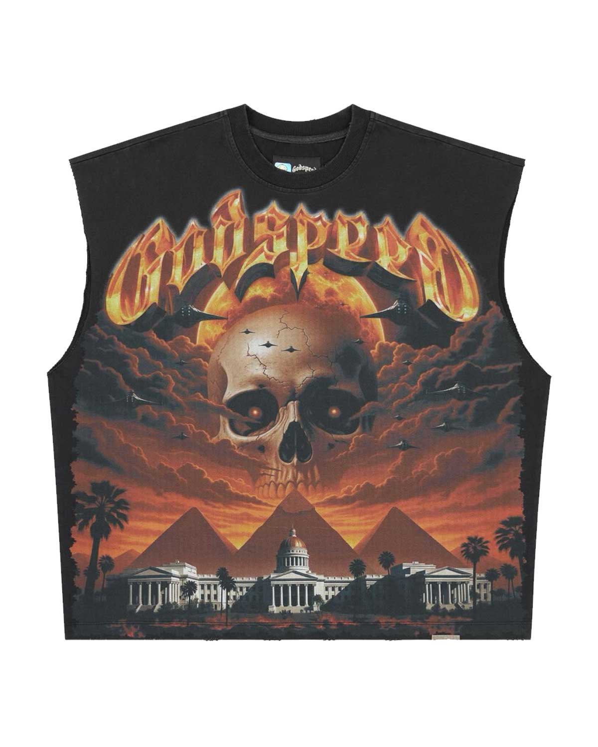 Godspeed Echoes Of Empire Sleeveless Tee