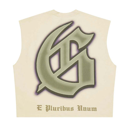 Godspeed The Landing Sleeveless Bone Tee