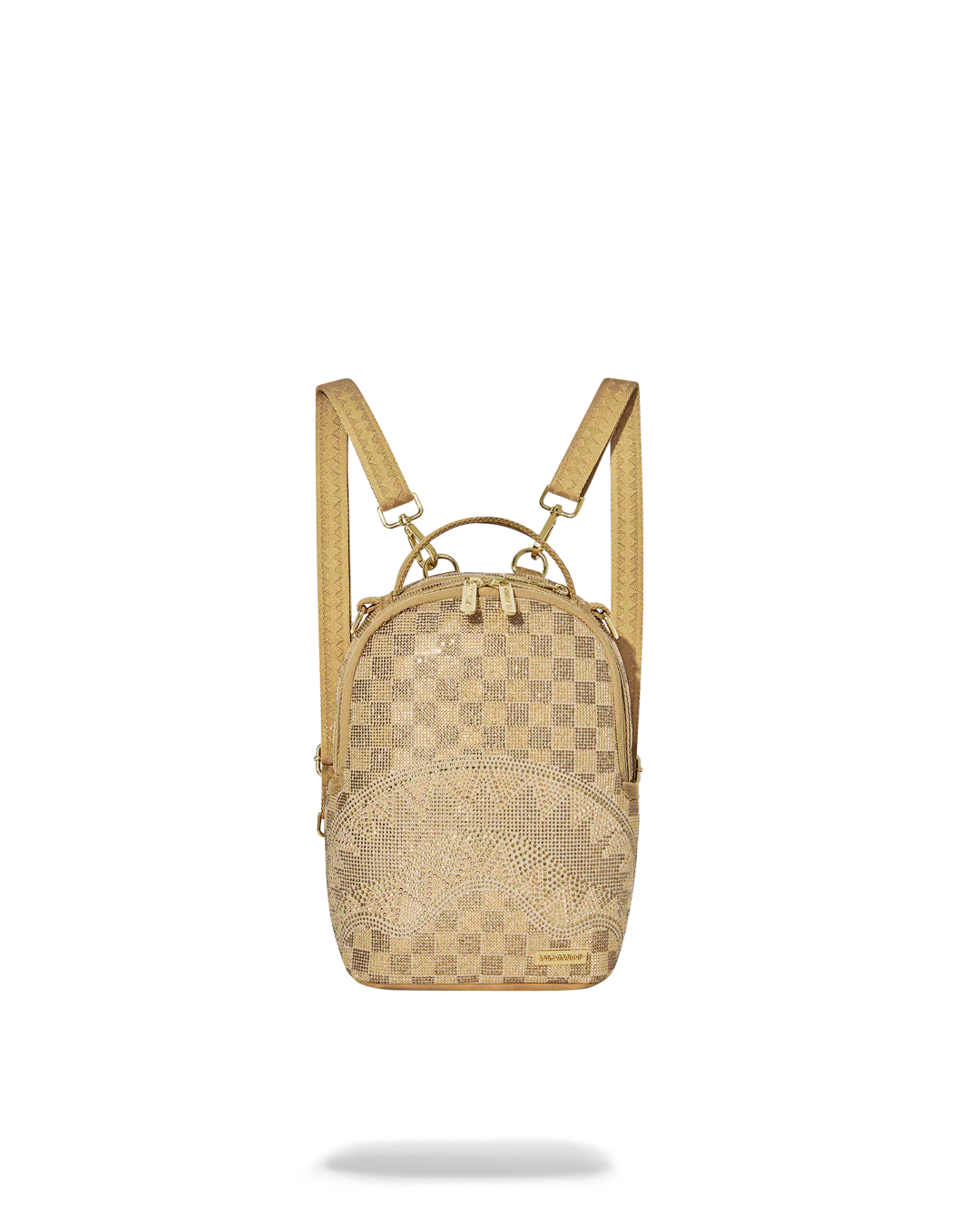 Sprayground 2 tone gold trinity mini BACKPACK