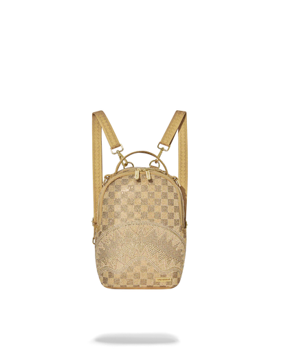 Sprayground 2 tone gold trinity mini BACKPACK
