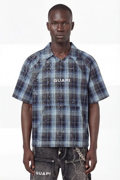 GUAPI light Phantom Plaid Shirt