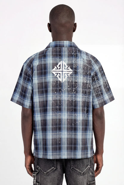 GUAPI light Phantom Plaid Shirt