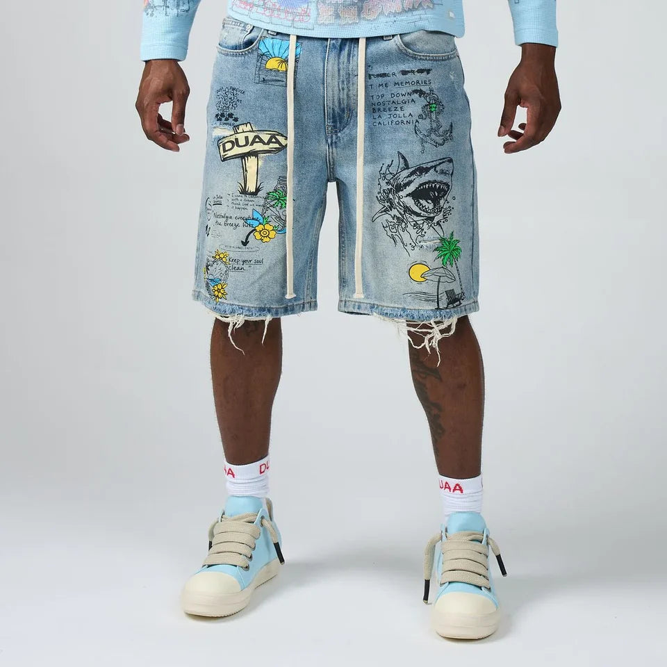 DUAA - SURF SHORT - BLUE