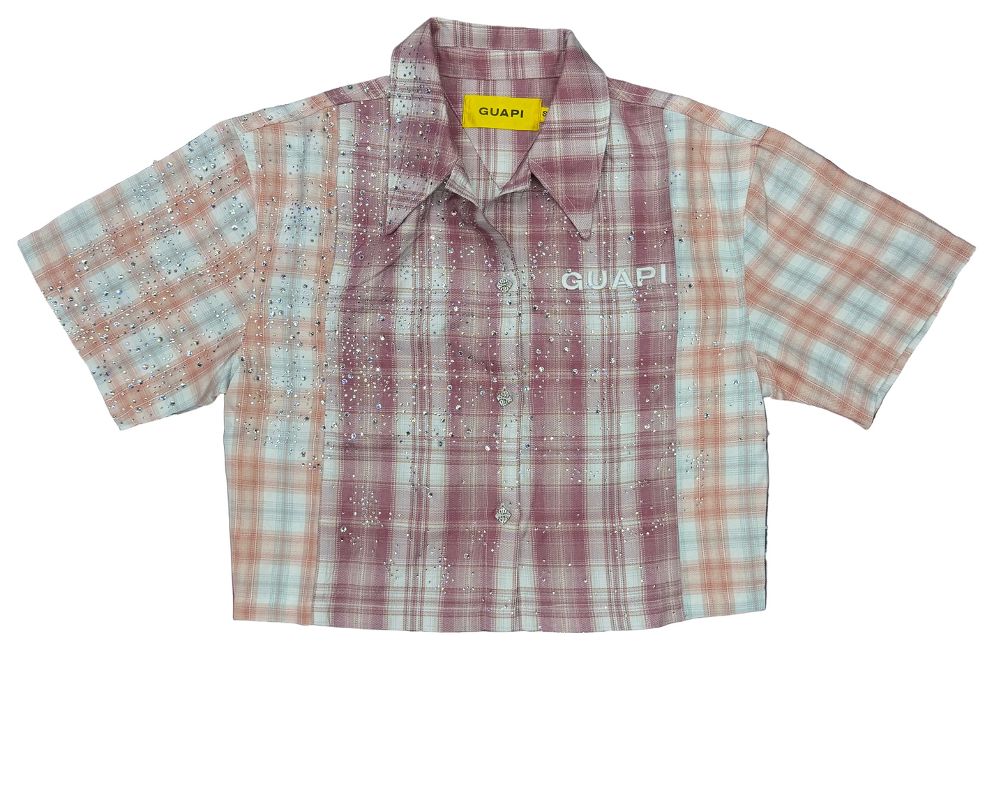GUAPI women Eclipse Plaid Shirt