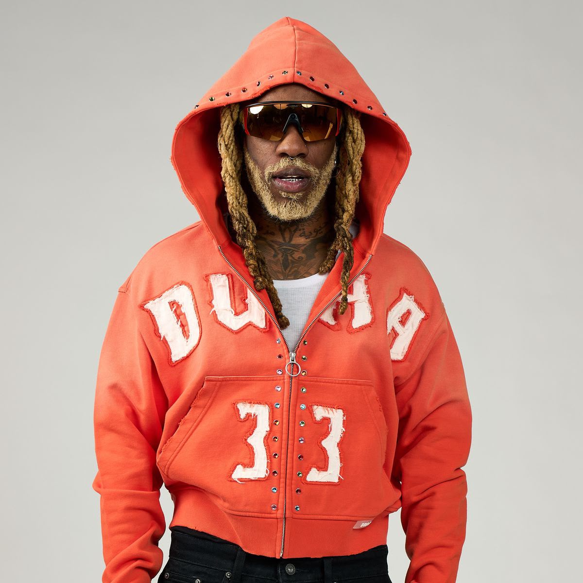 DUAA MASTER ORANGE HOODIE