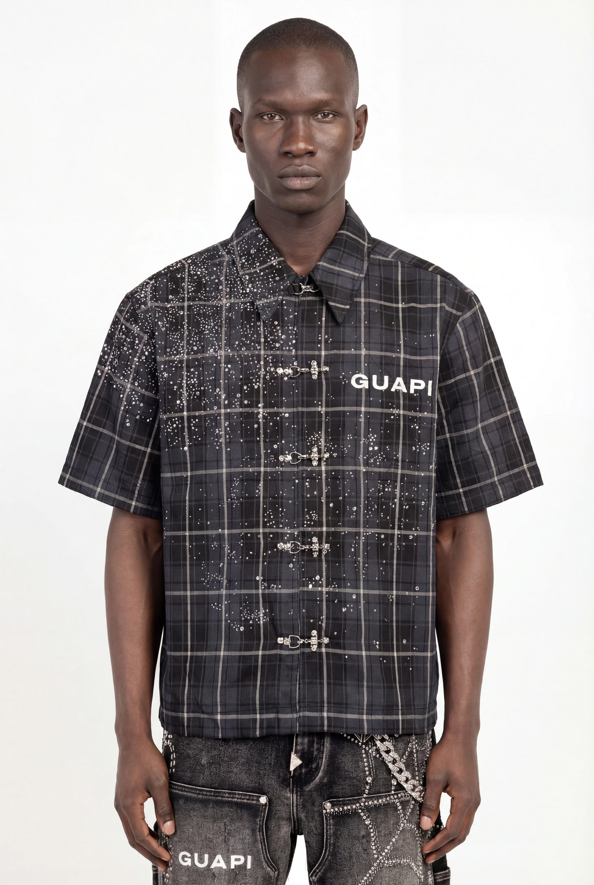 GUAPI Shadow Plaid Shirt