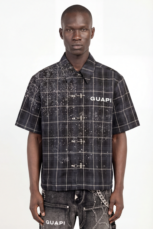 GUAPI Shadow Plaid Shirt