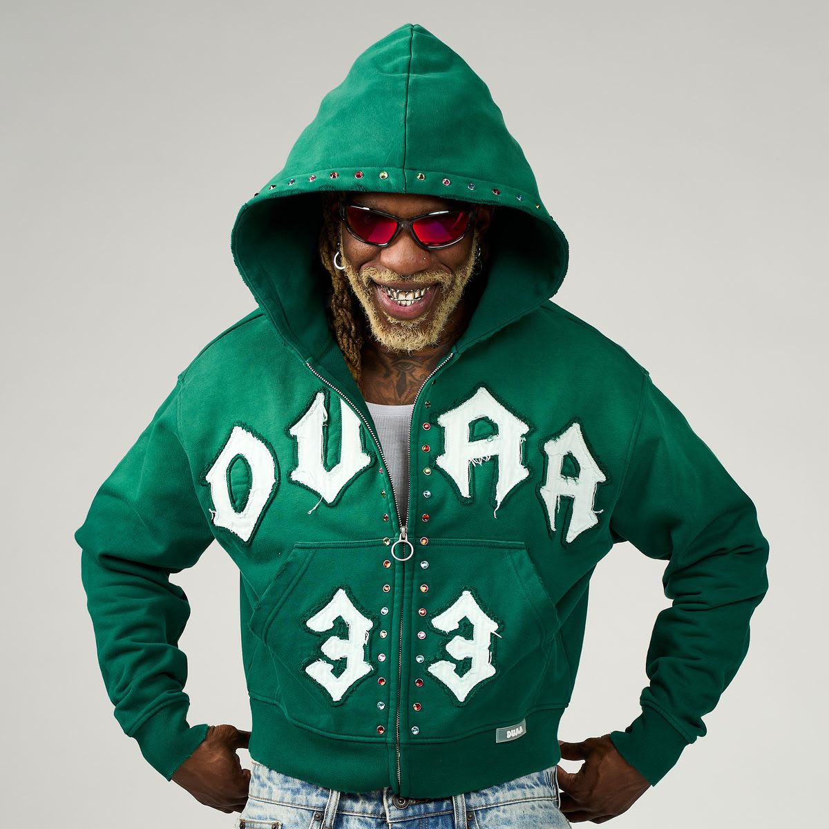 DUAA MASTER GREEN HOODIE