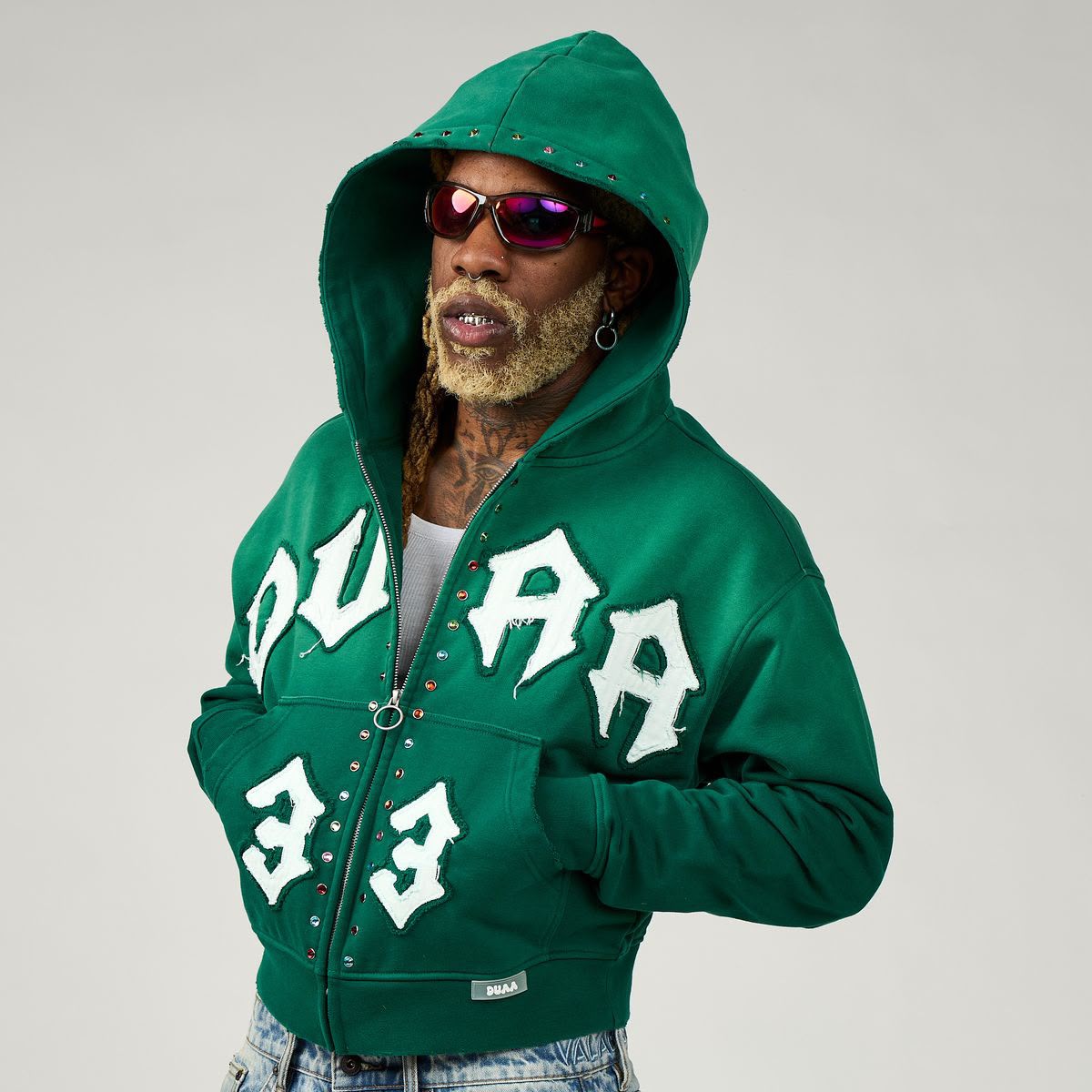 DUAA MASTER GREEN HOODIE