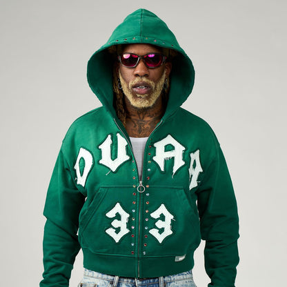 DUAA MASTER GREEN HOODIE