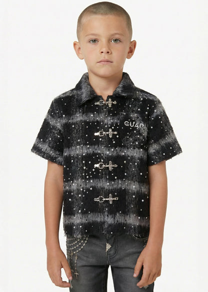 GUAPI Kids Black Rivet Fury Shirt