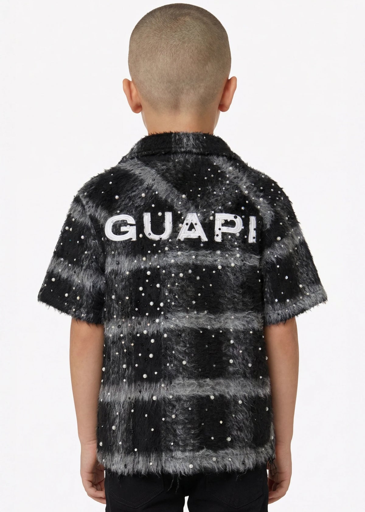 GUAPI Kids Black Rivet Fury Shirt