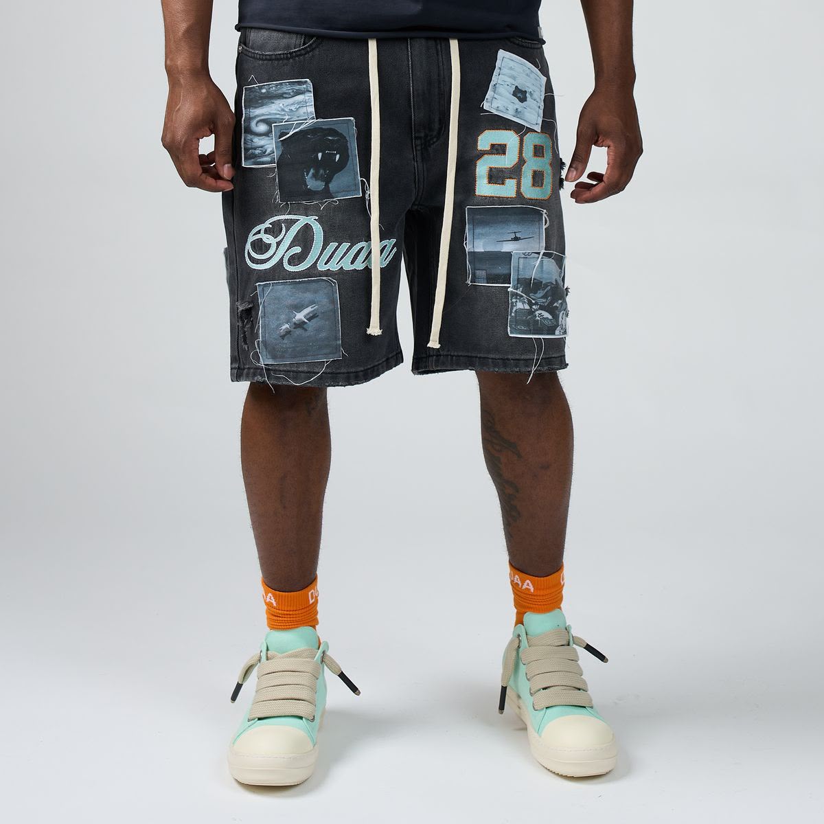 DUAA MOVIE BLUE SHORT