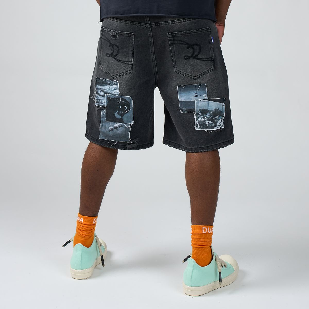 DUAA MOVIE BLUE SHORT