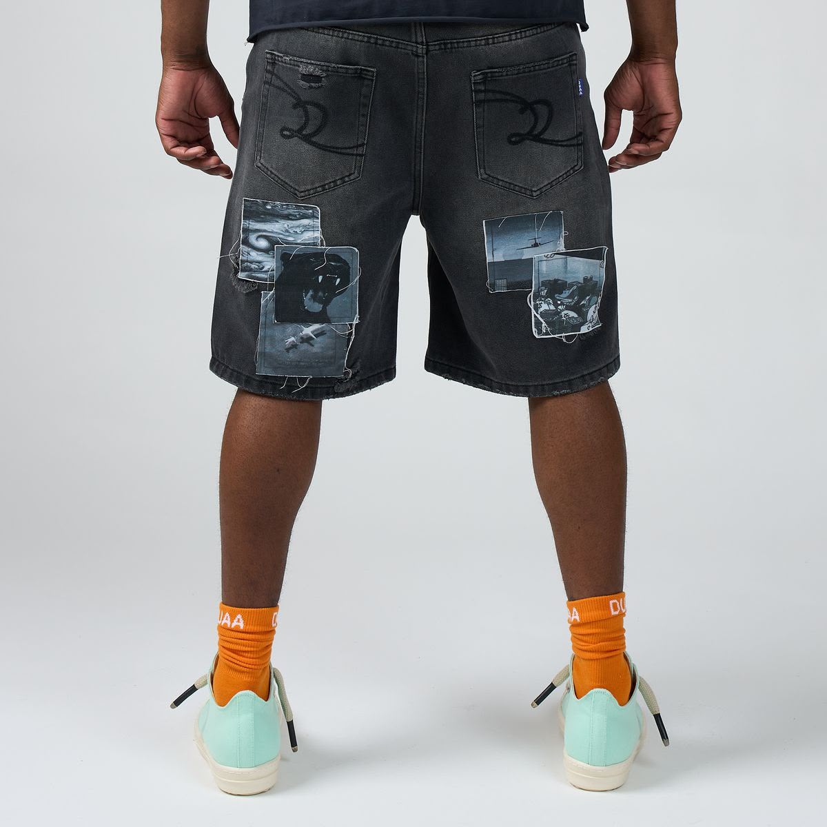 DUAA MOVIE BLUE SHORT