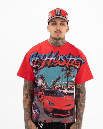 Life hustlers Biker' TEE