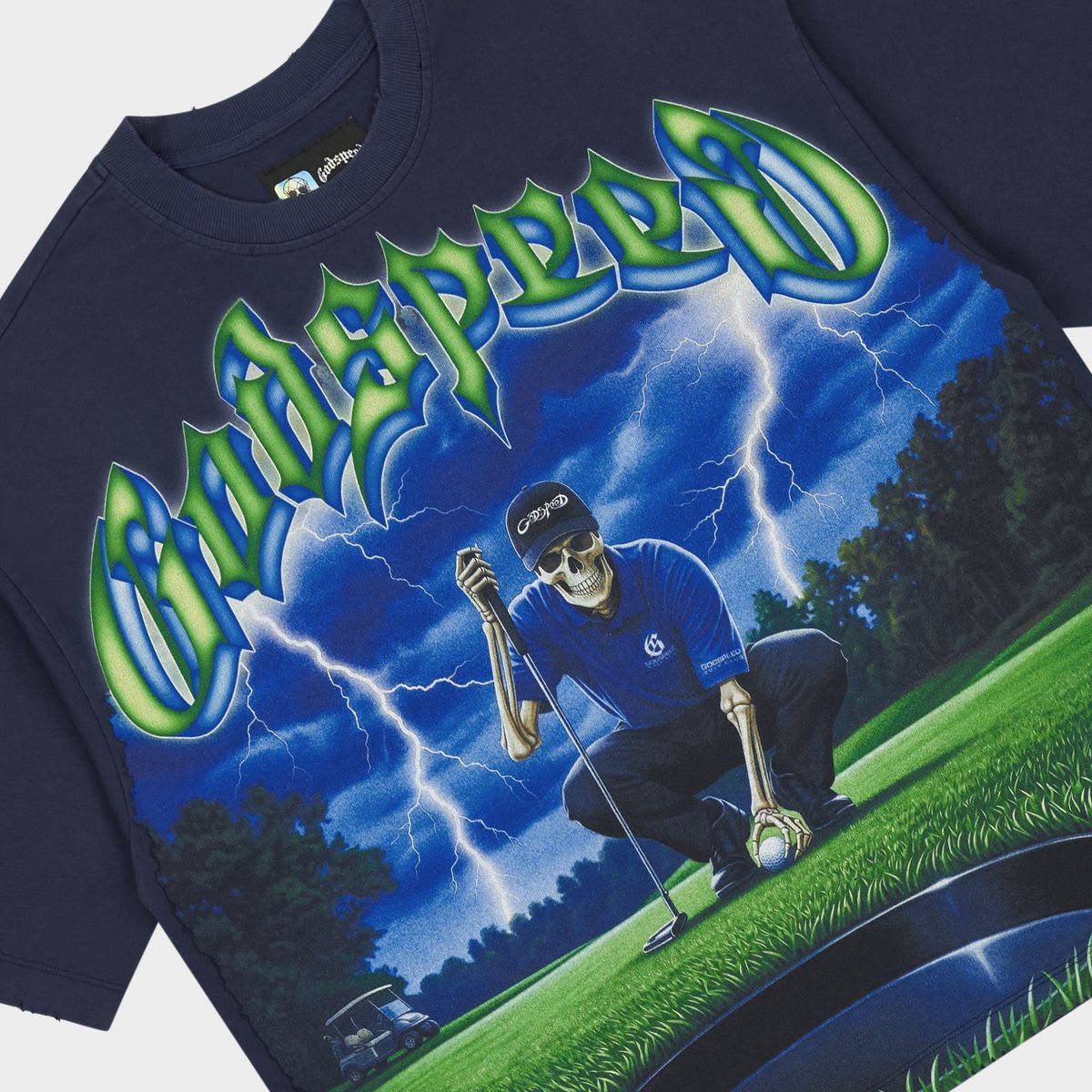 Godspeed No Mulligans T-Shirt (Navy)