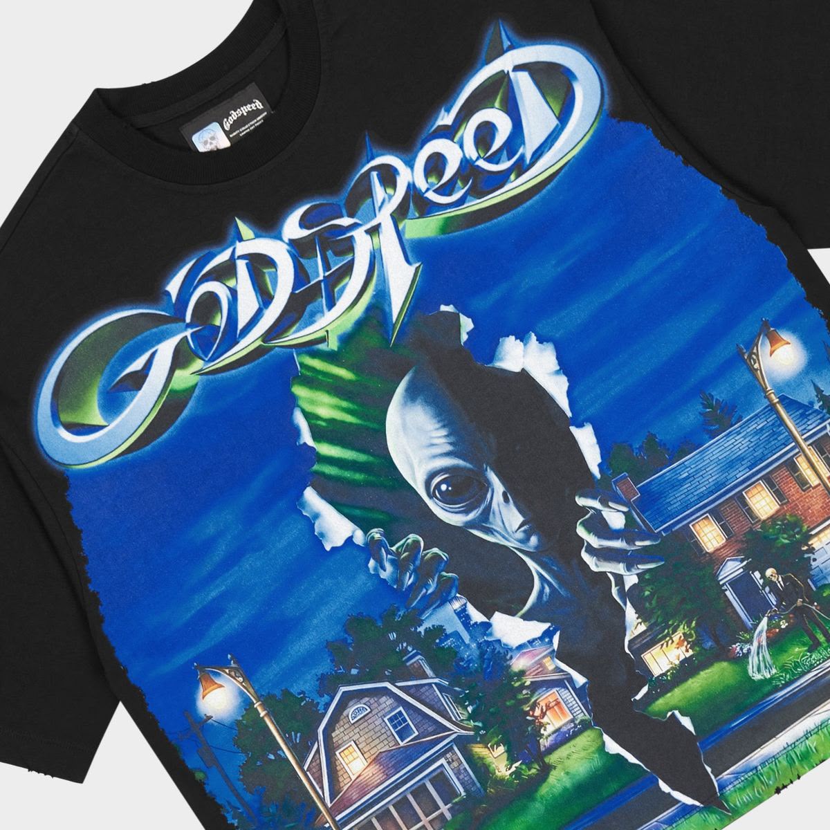 Godspeed Neighborhood Watch Tshirt (Black