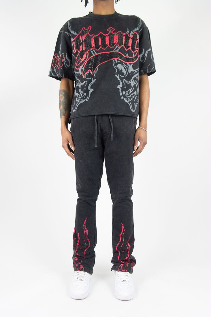 SAINT RHINESTONE PANT