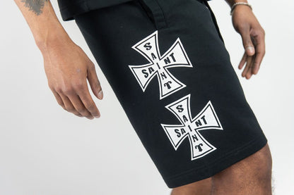 Rebel Mind SAINT CROSS SHORTS