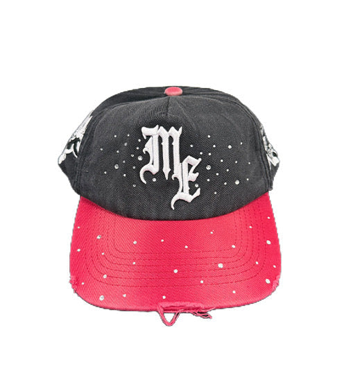 MIXED EMOTION BLACK MEE RED HAT