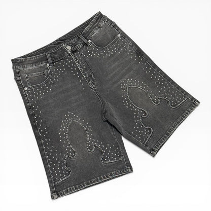 Jeans shorts Valor" Grey Wash