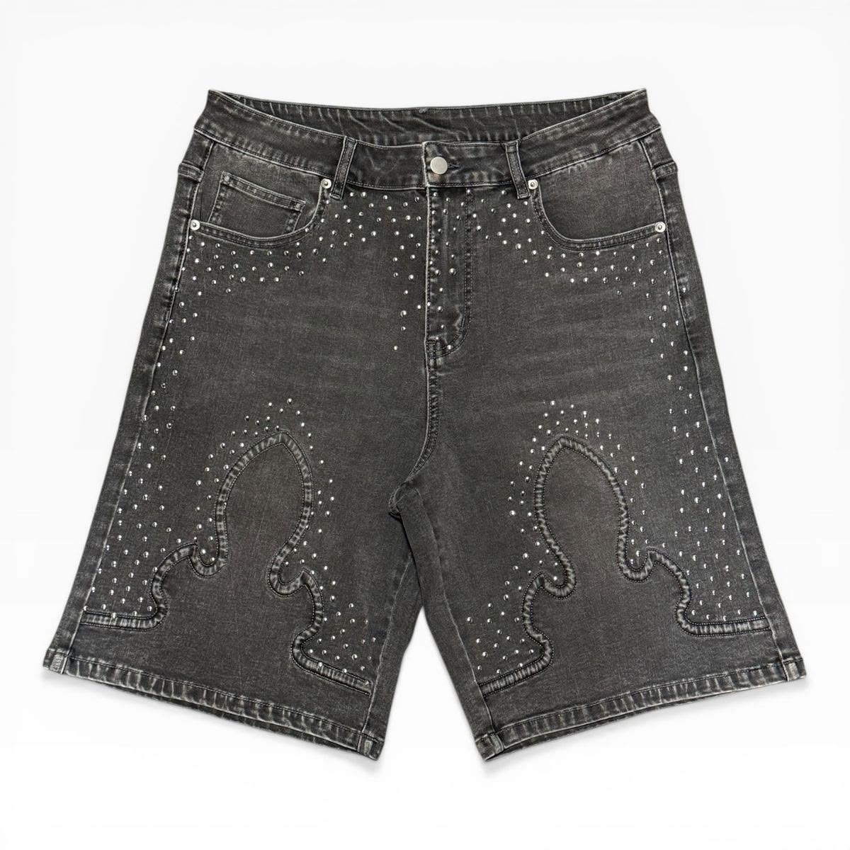 Jeans shorts Valor" Grey Wash