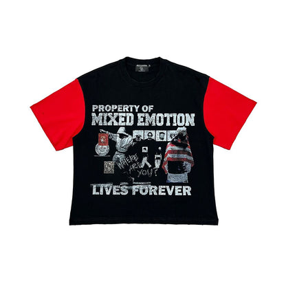 Mixed emotion Fracture” Tee