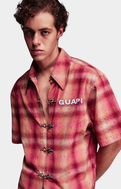 GUAPI Desert Rose Plaid Shirt
