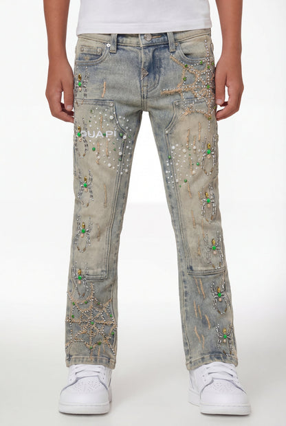 Guapi Emerald Spider Kids Denim