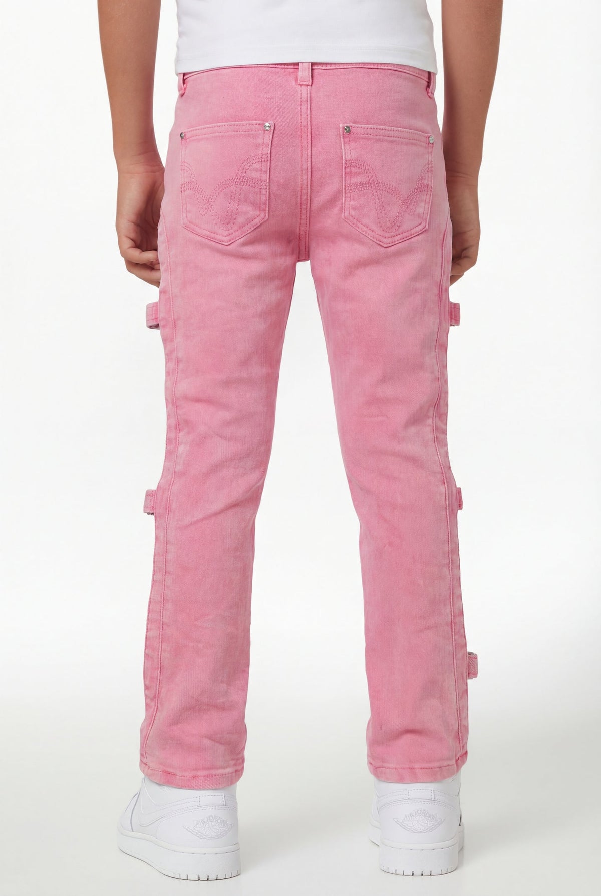 Guapi French Rose Buckle Kids Denim