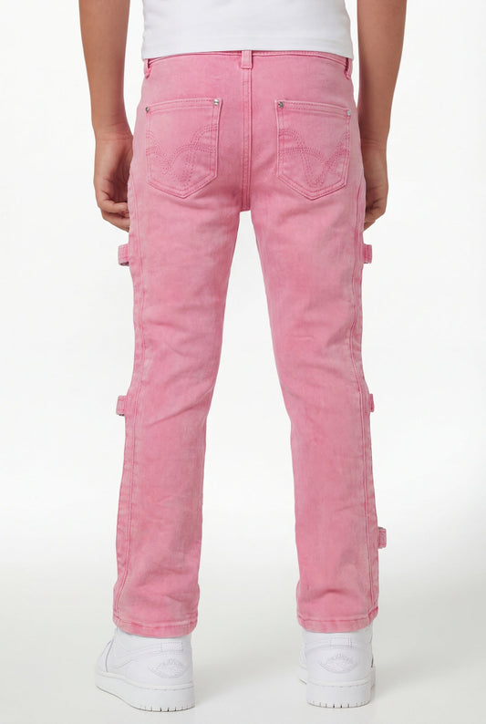 Guapi French Rose Buckle Kids Denim